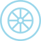 Wheel icon.